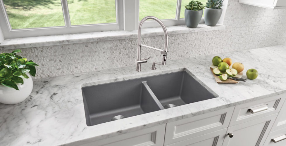 Silgranit and Agra Kitchen Faucet